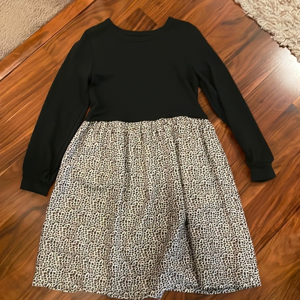 Precious Girls Cheetah print dress from Gap